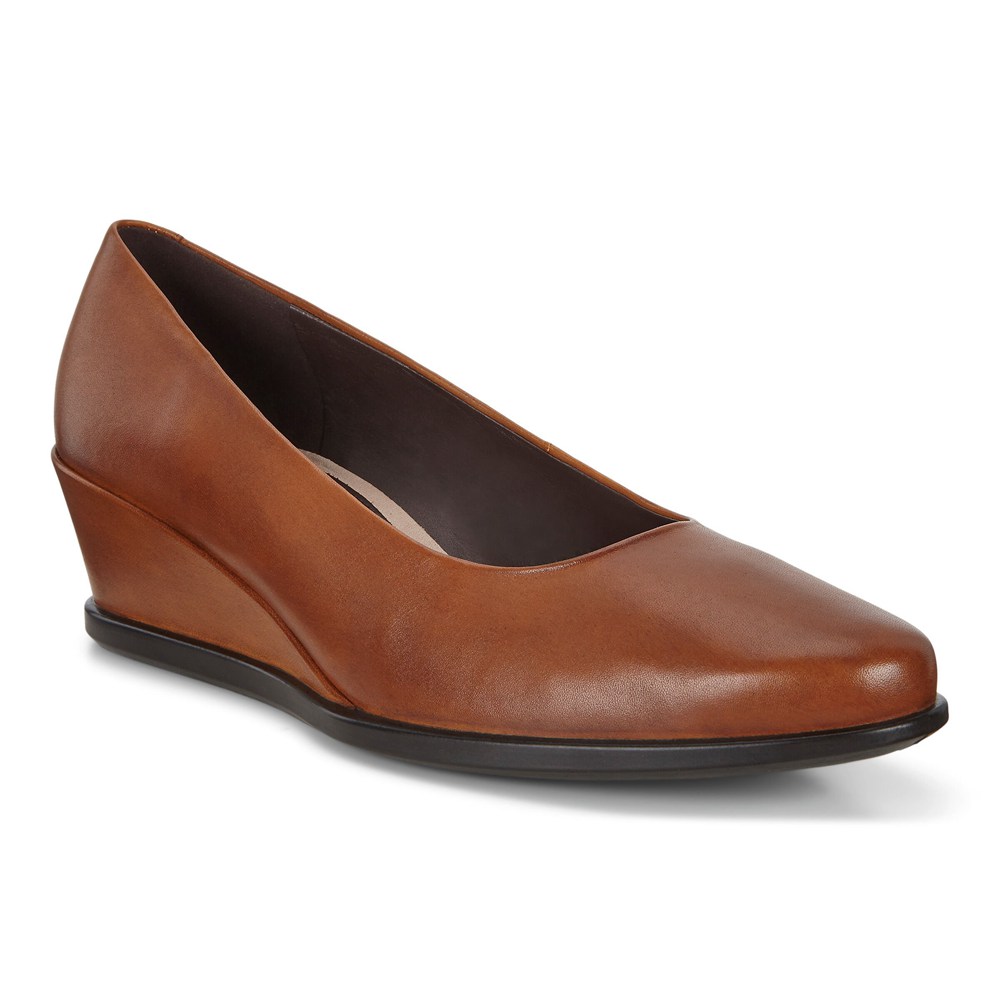 Loafers Mujer - ECCO Shape 45 Wedge - Marrom - VML203658